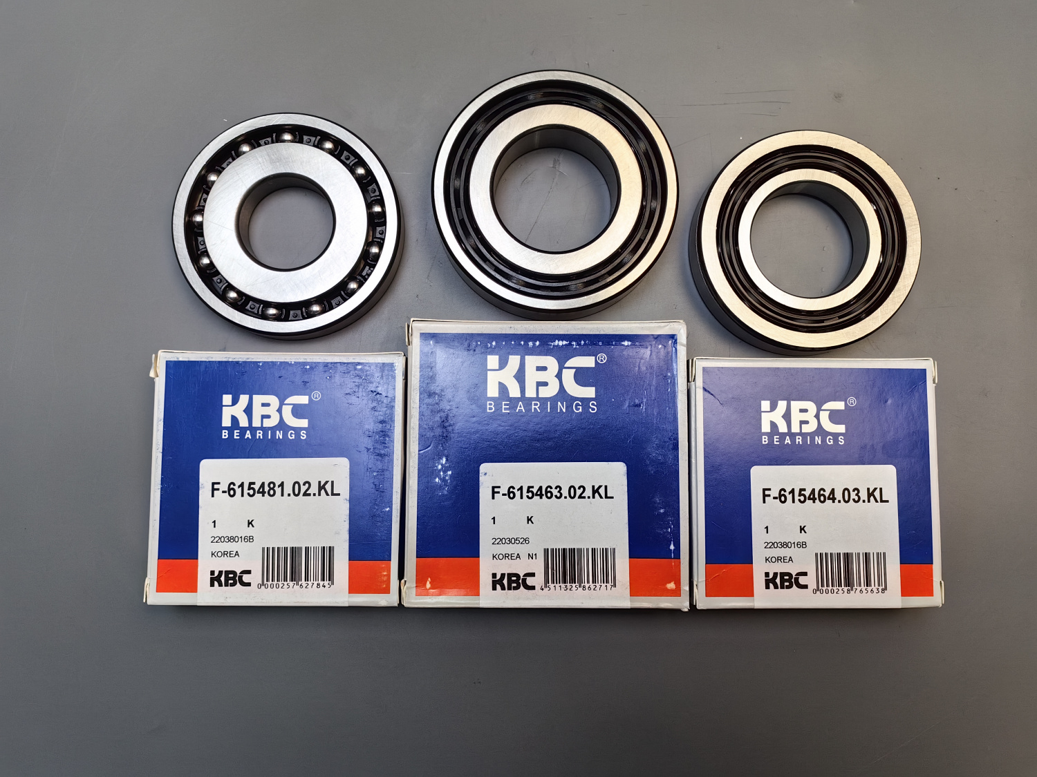 Комплект подшипников CVT C0GF (3 шт) 1