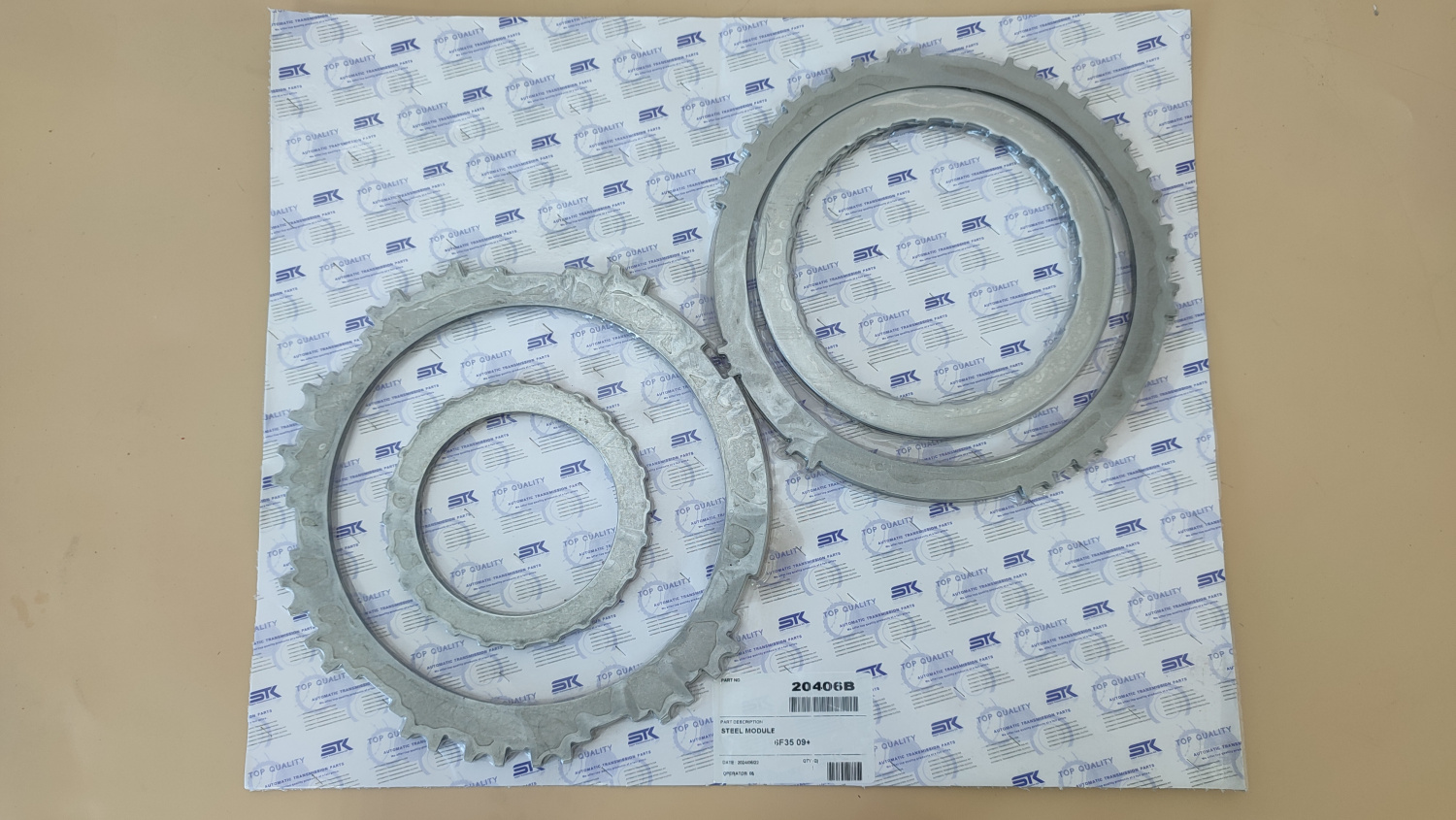 Комплект стальных дисков 6F35 LINTEX