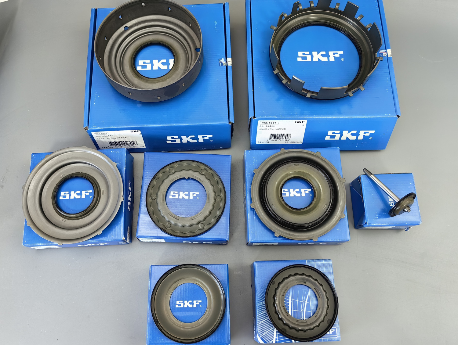 Комплект обрезиненных поршней SKF BTR M11 0
