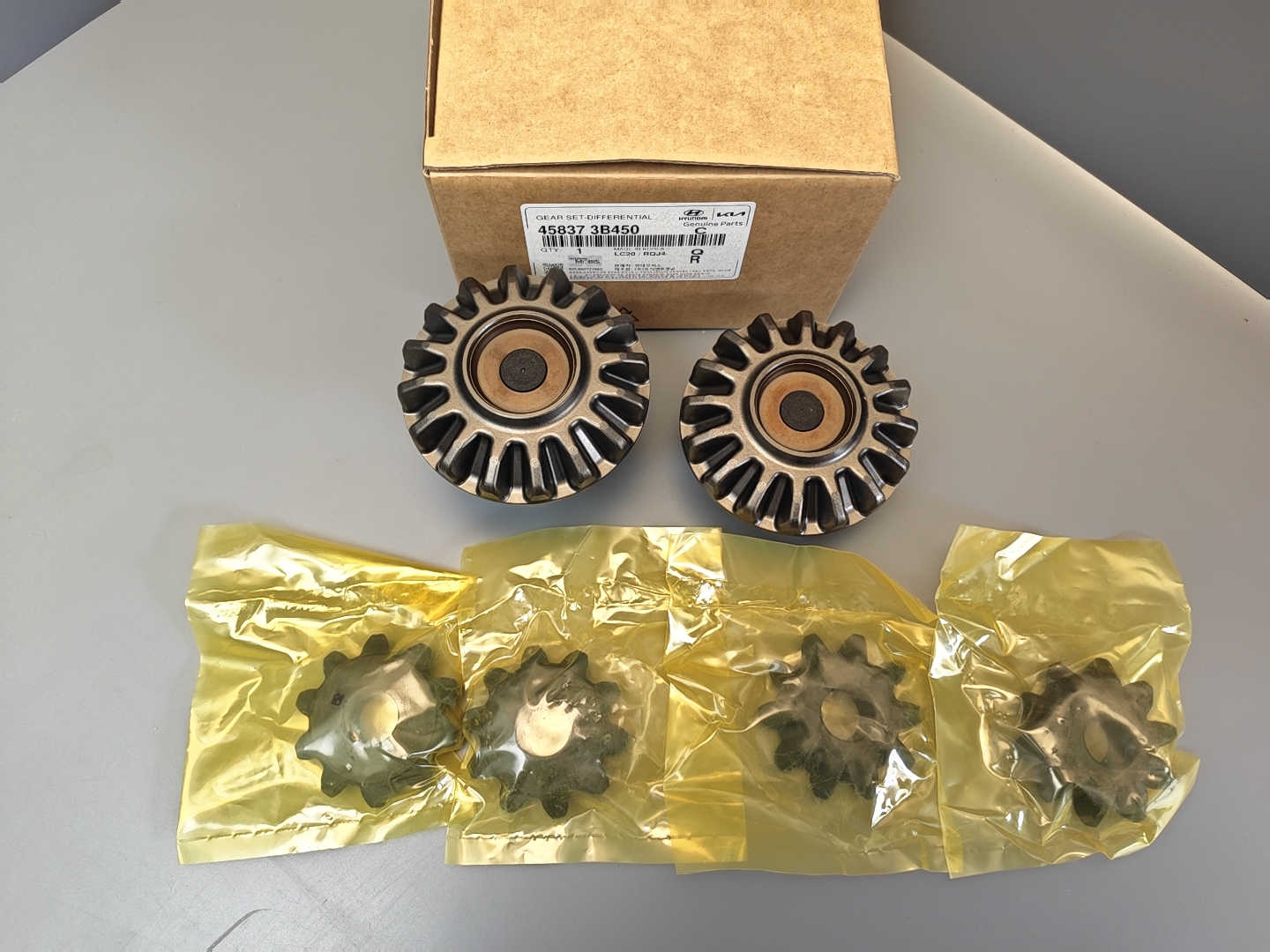 Комплект шестерен дифференциала 45837-3B450 HYUNDAI/KIA  1